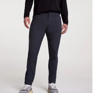 VRST Men's 34” Limitless Performance Slim Fit 5 Pocket Pant Charcoal